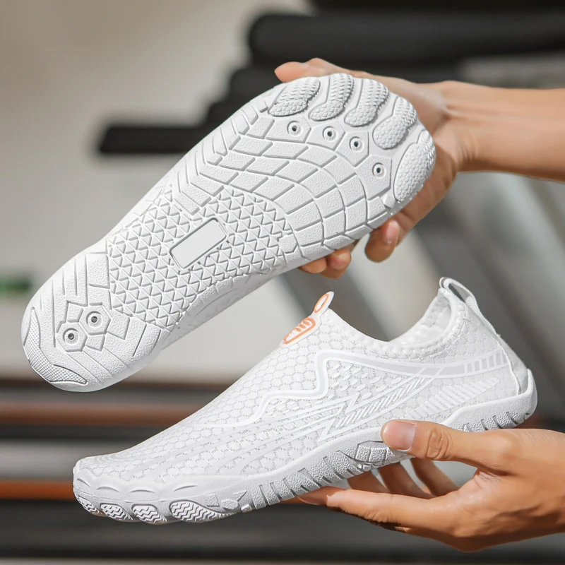 

Летние быстросохнущие пляжные аквашузы унисекс для плавания, активного отдыха на природе, серфинга на море, пятипальцевые сандалии