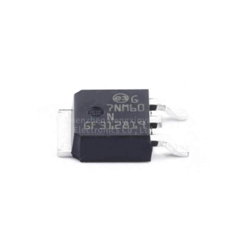 10pcs/Lot    STD7NM60N in-line TO-252-2 field effect tube N-channel voltage :600V Current :5A