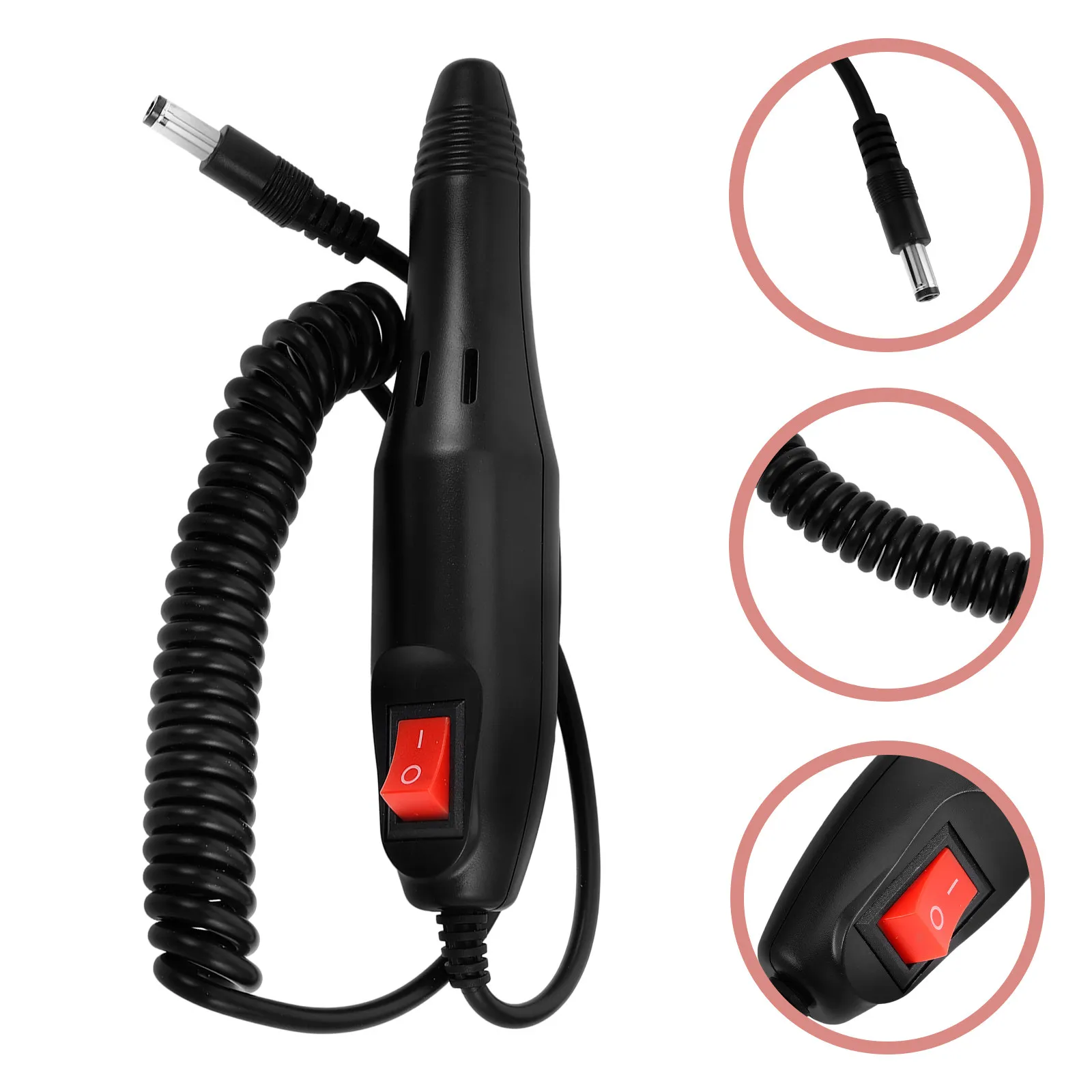 Manipolo di ricambio elettrico per trapano, per manicure e pedicure, per lucidatura unghie