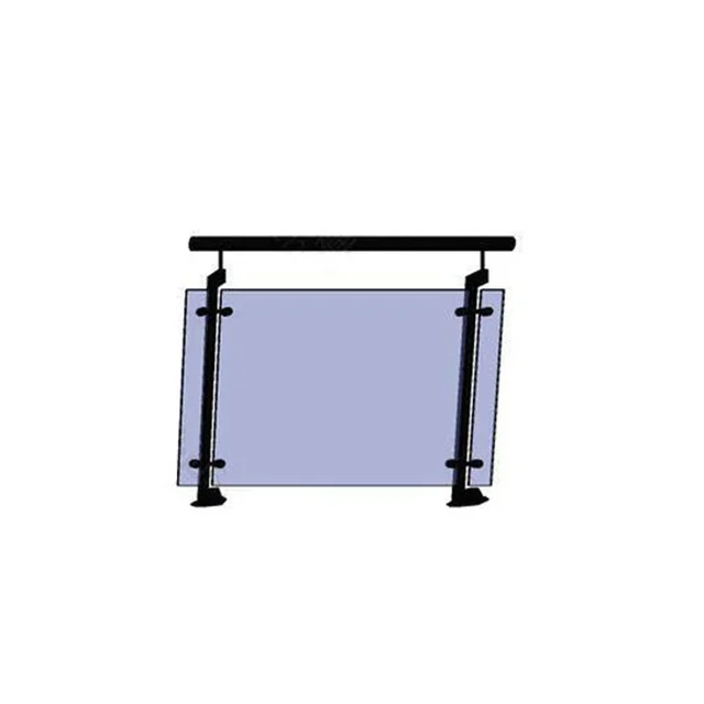 

Frameless Balustrade Glass Railing 10-12mm Swimming Pool Glass Fence