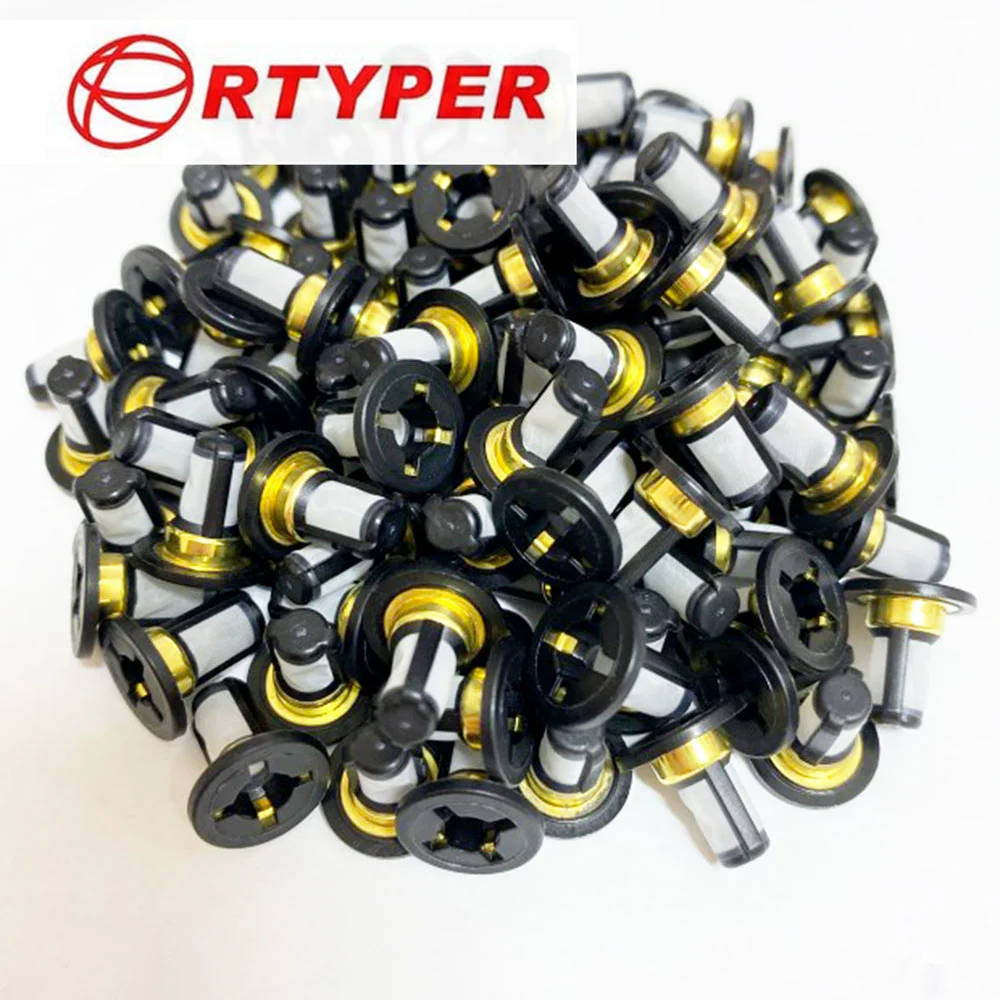 

50/100/300/500 PCS 16450-RAA-A01 06164-PCA-000 Fuel Injector Micro Filter 11014 For Honda Accord CR-V CRV Element 2.4L AY-F1027