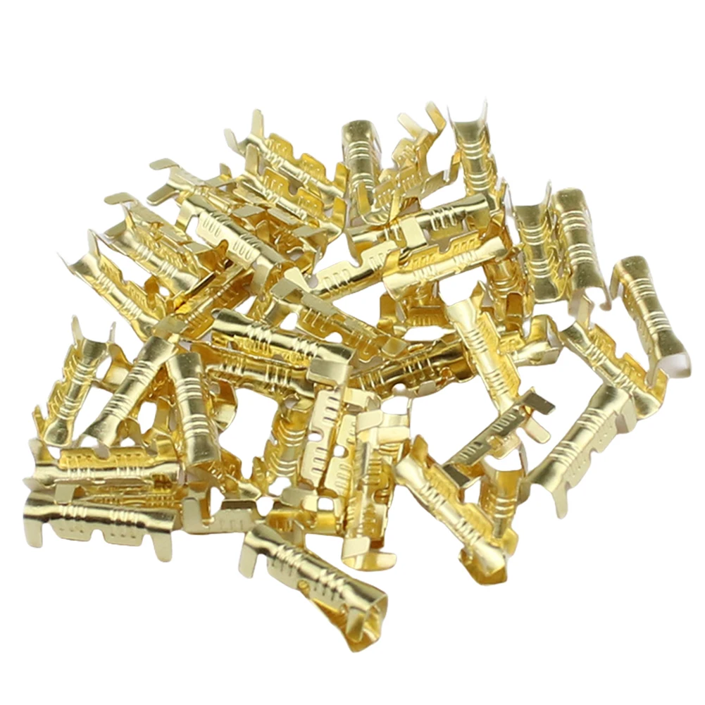 

100/200Pcs Docking Terminals 453 U Type 0.3-1.5mm2 Push Button Quick Connect Terminals Dual Connector Terminals