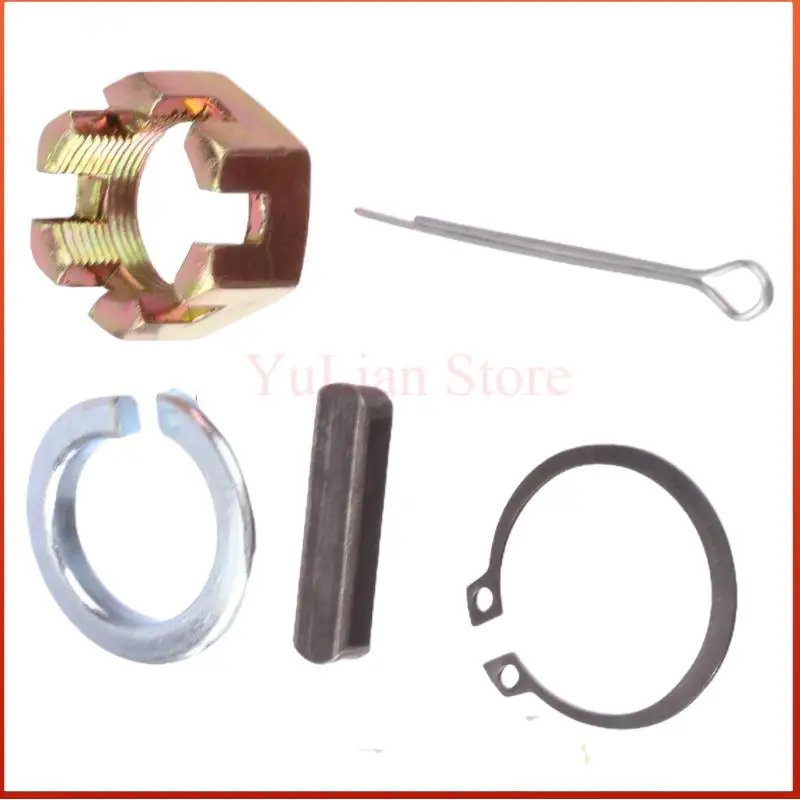 

Универсальный набор аксессуаров из 5 предметов (6206 контактов, пружина, прокладка, ключ от прорези, гайка) для половинного вала задней оси электрического трехколесного велосипеда