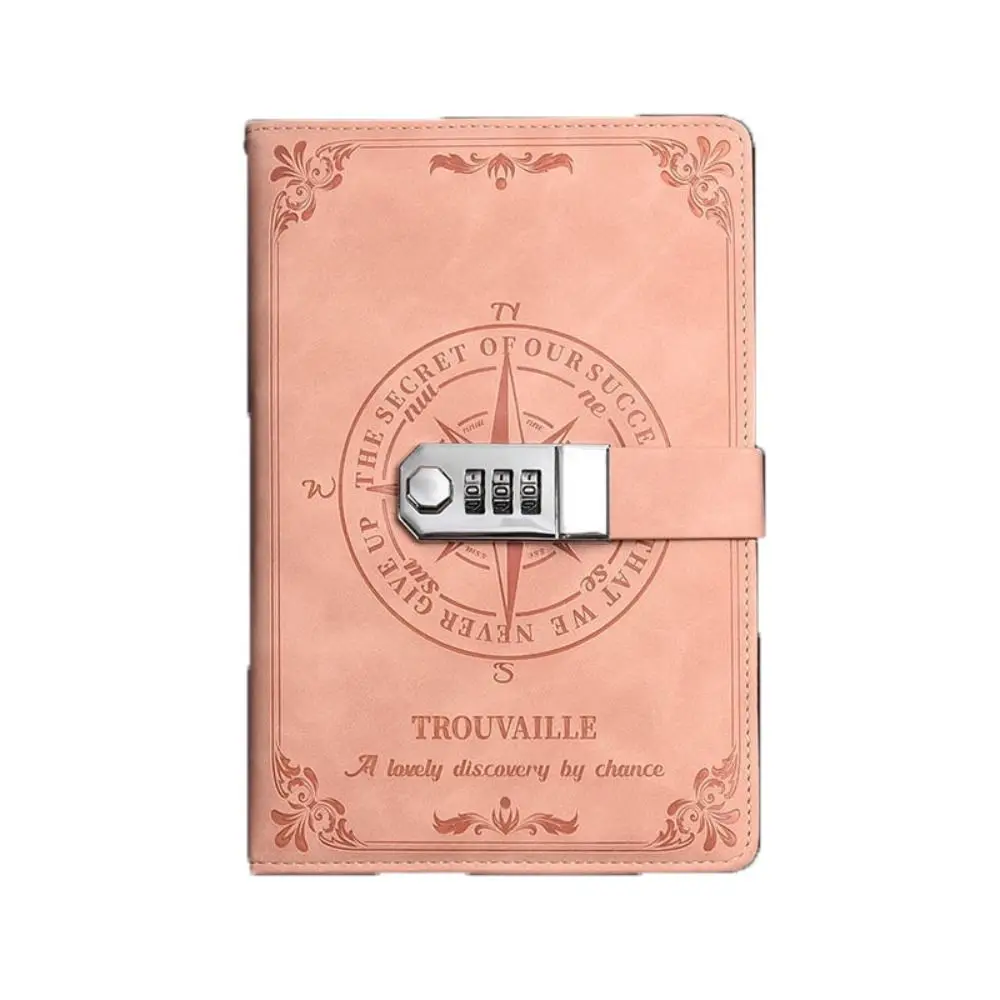 

Stationery 200-Page Password Notebook A5 Retro Personal Notepad Thickened Smooth Writing Hand Ledger Office