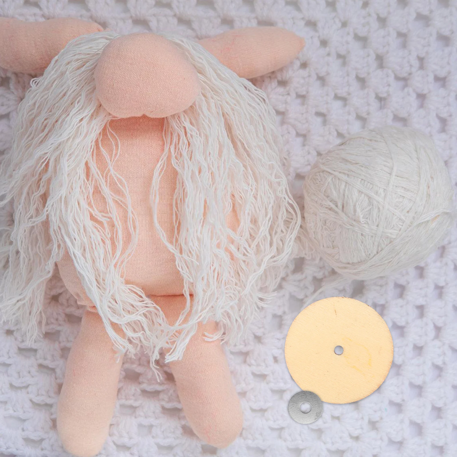 

20 set Accessories 30Mm Silver Rotatable Bear Making Craft Joints For Diy Pet Making Craft Joints Accessories