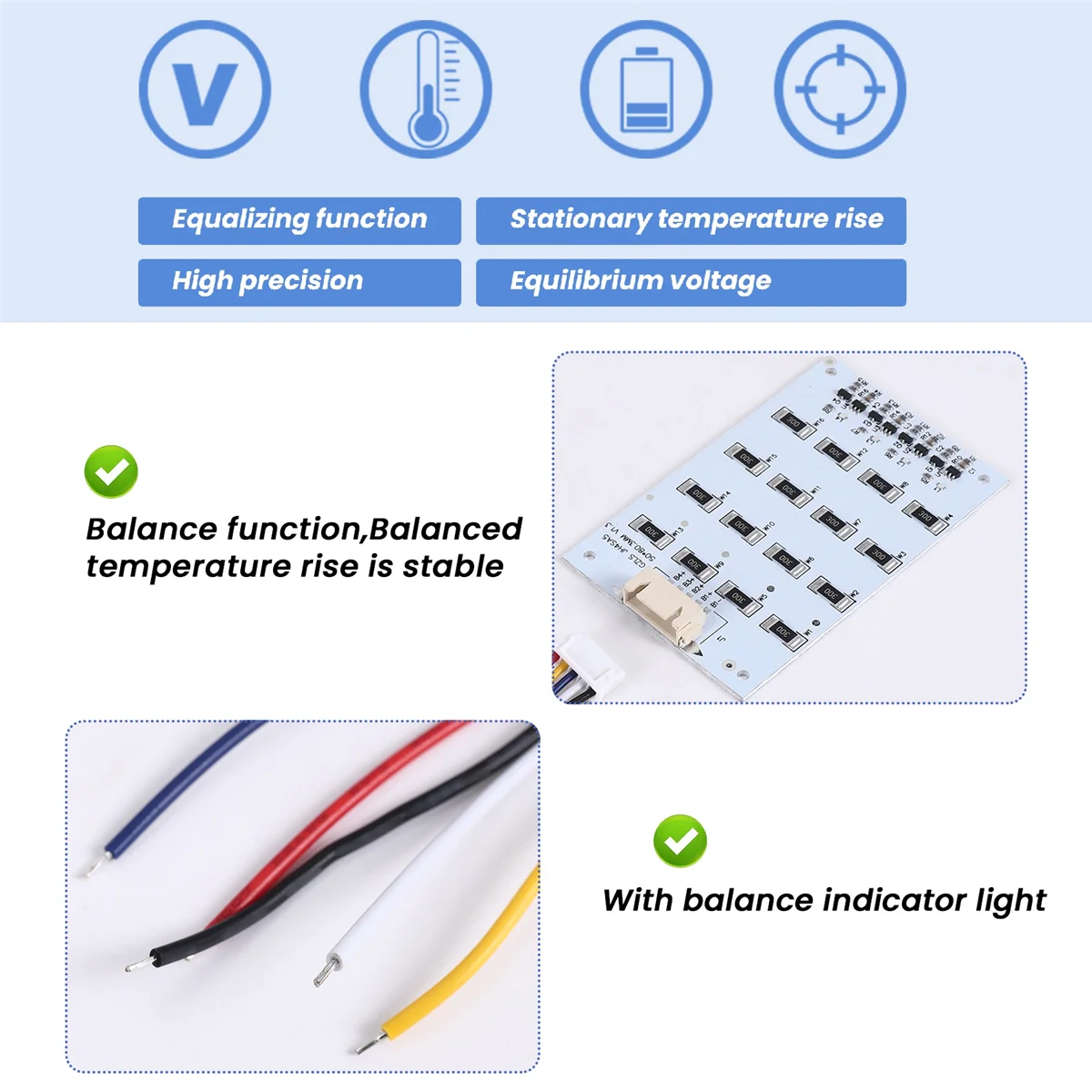 

A40I 2S 3S 4S 500MA Balance Board Lithium Battery Balancer 3.65V LiFePo4 Iron Phosphate 14.6V High Power Balance Board