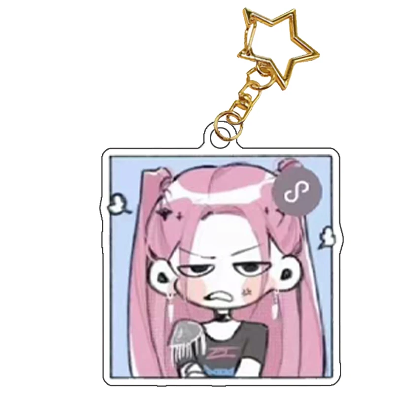 ชุดสะสมเกมอนิเมะคลาสสิก Huntr-x พวงกุญแจของเล่นอะคริลิกทำเอง ชาร์ม K-Pop Demon Hunters เปิดจองล่วงหน้า - ของขวัญงานแฟนอาร์ต