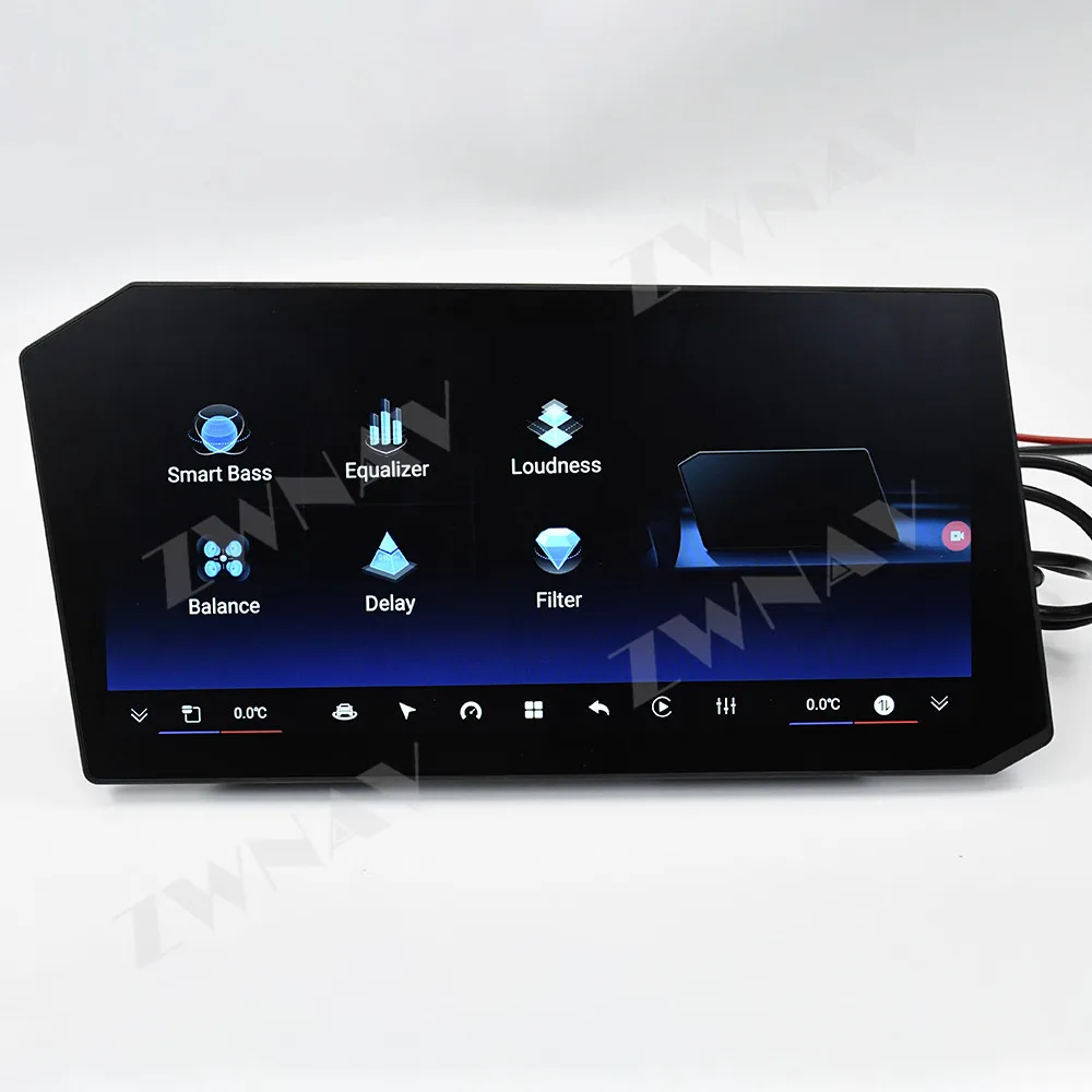 لسيارات BMW 6/7 Series 2009-2018 ترقية 2026 12.9 بوصة تعمل باللمس جهاز الملاحة اللاسلكية لتحديد المواقع مشغل وسائط متعددة Carplay BT5.0 #2