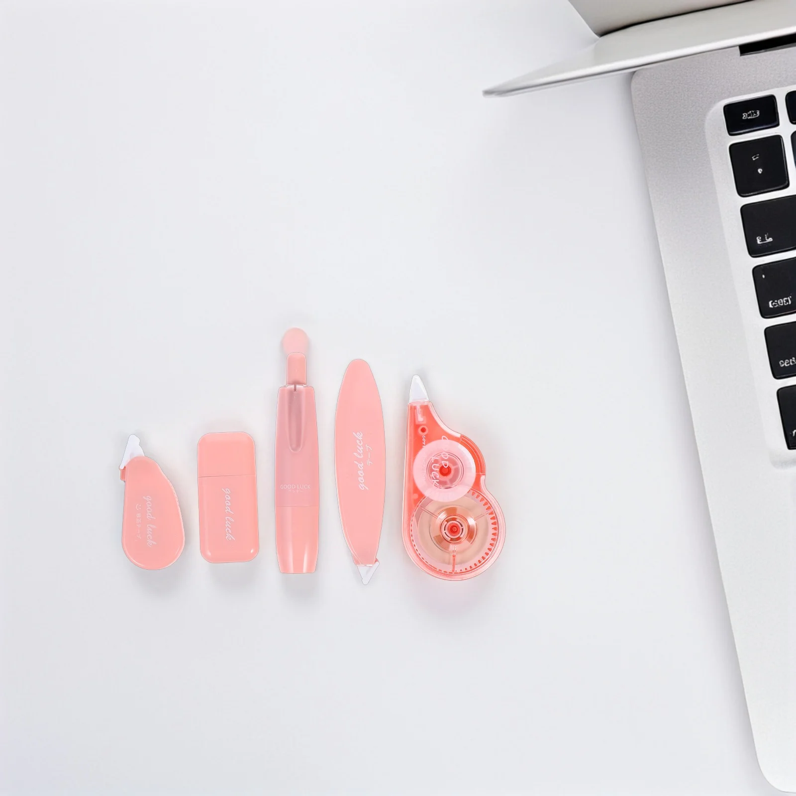 5pcs Correction Tape Set Multifunctional Portable Pet Material Smooth Roller Quiet Operation For School Office Journal Note