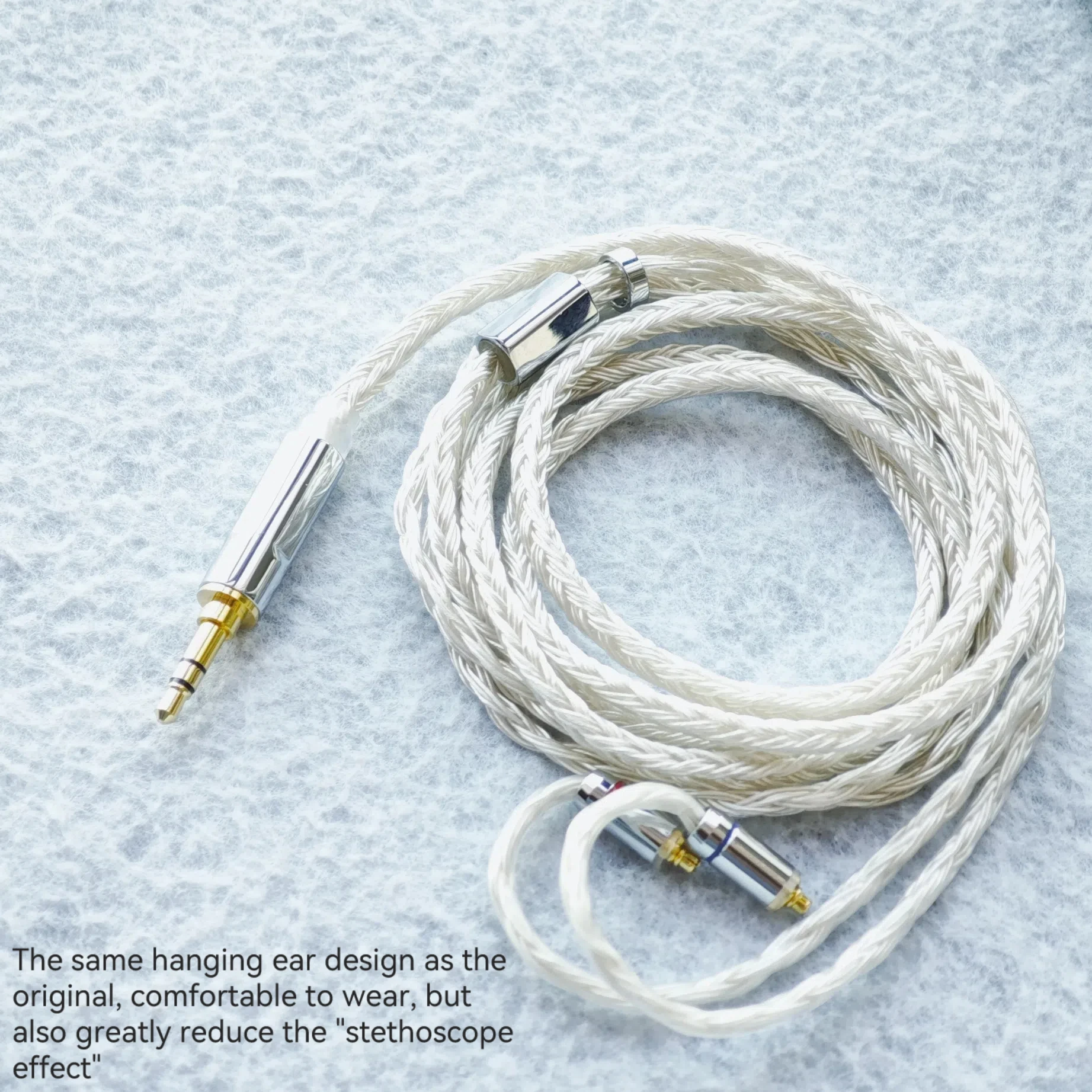 FiiO Cable FH9 FD3 Pro FD7 FH5s FD5 FA1 24 Core Earphones Silver Plated Upgrade OCC 4.4mm Balance 2.5 with MIC