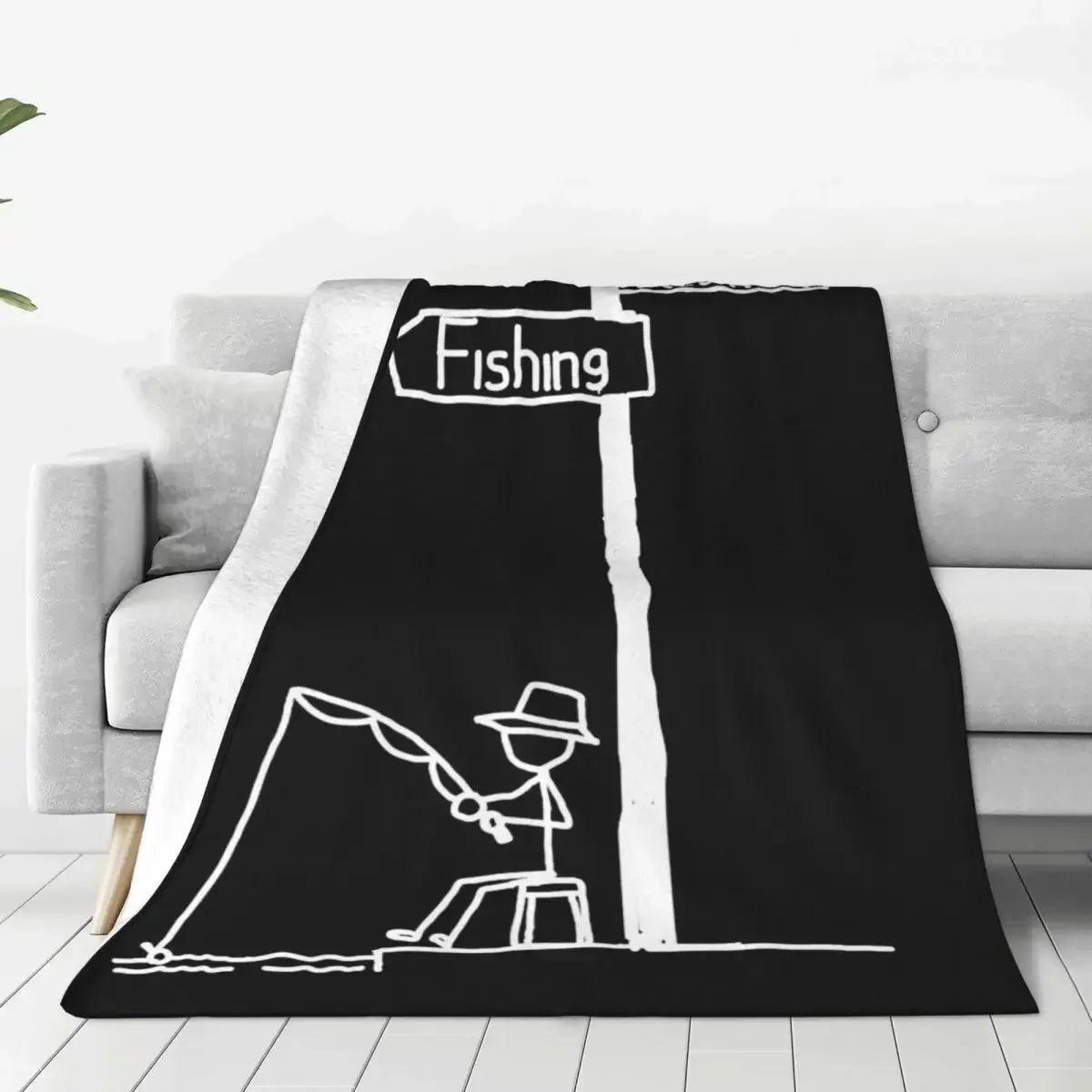 

Спортивные пледы и одеяла Go Fishing Escape Reality Fish Легкий тонкий флис