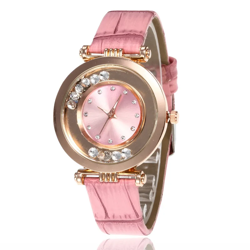 Factory direct sales Korean Fashion Creative Women's Watch Quicksand Diamond Fashion Watch in Stock Wholesale