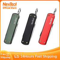 NexTool Outdoor Mini Folding Multifunctional Knife Mini Scissors Small Screwdriver 64.5mm Pocket Knife Creative Tool Nail File