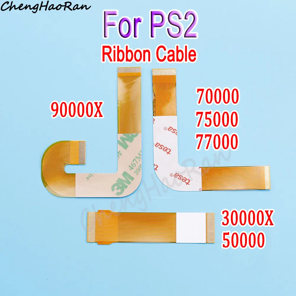 1 Piece Flex Flexible Flat Ribbon Cable Laser Lens Connection SCPH 30000 50000 70000 75000 77000 9000X For PS2 Replacement Parts