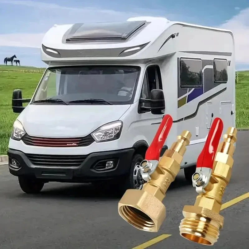 RV Winterize Blowout Adapter with 1/4\