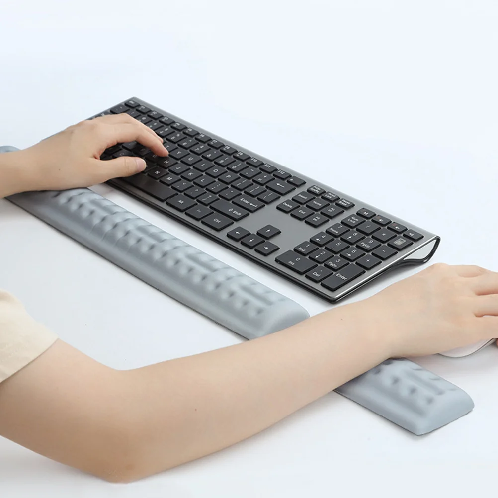 

1Pcs Memory Foam Keyboard Wrist Rest Support Pad Non-Slip Comfortable Wrist Cushion Suitable for Office Home Computer Gaming