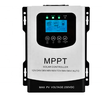 Solar Hybrid Charge Controller Mppt  60a 40a Auto Setting 12v 24v 36v 48v 60v 72v 84v 96v Mppt