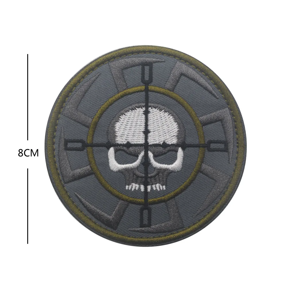 Hook&loop Style Embroidered Kolovrat Patch Russian Sun Wheel Emblem Sonnenrad Tactical Badge for Slavic Dress Outdoor Gears DIY