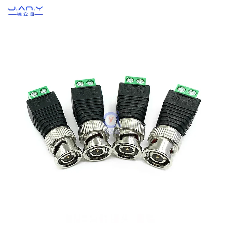 Bnc Public Adapter Q9 Monitoring Video Signaal Plug Bnc Netwerkkabel Stekker Twistess Pair Kleur Bedrading Terminal