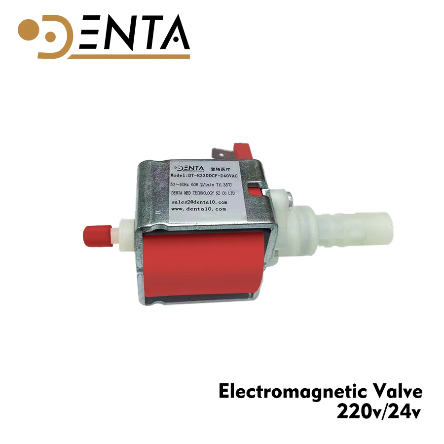 صمام الملف اللولبي للتعقيم بالأوتوكلاف 220 فولت 60 وات 50-60 هرتز 2/1 دقيقة Tf.35 ℃ قطع غيار طب الأسنان #4