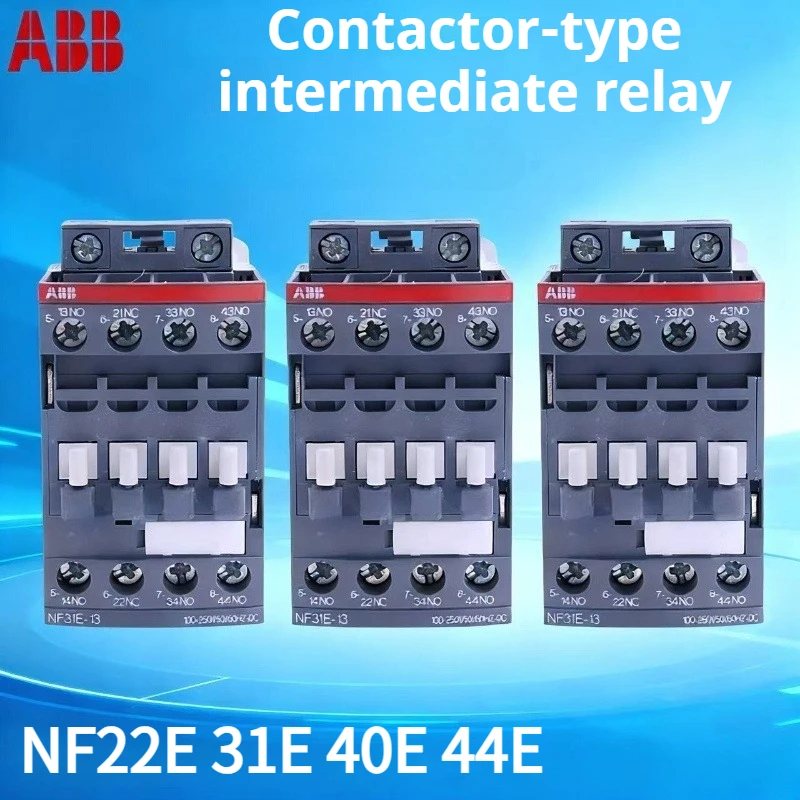 

Промежуточное реле ABB NF31E-11 Контактор NF22E-13 NF40E-13 44E-13, промежуточное реле переменного/постоянного тока