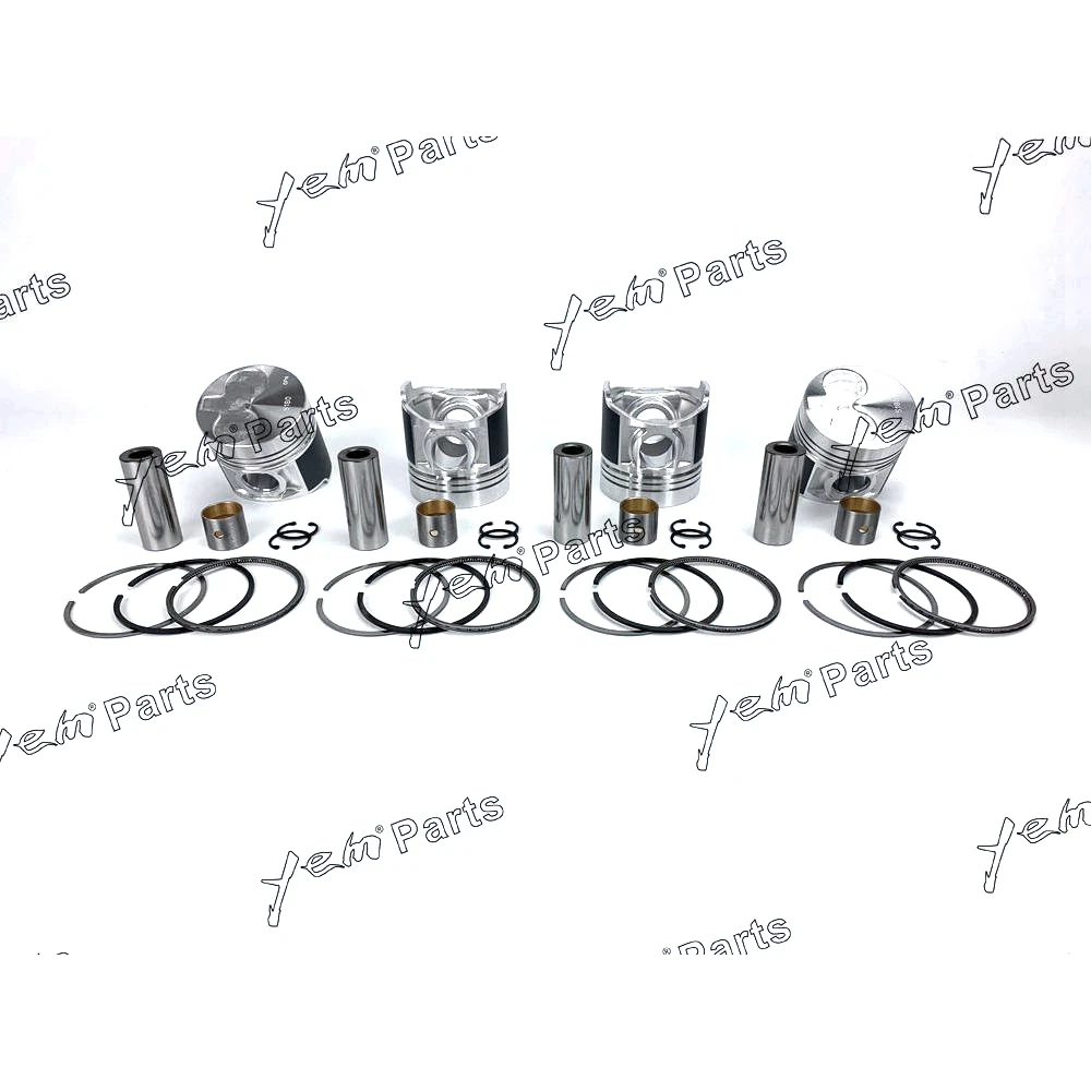 Long Time Aftersale Service 1 Sets STD Piston (Pin & clip) & Ring For SHIBAURA N844LT N844T N844LT-D Engine