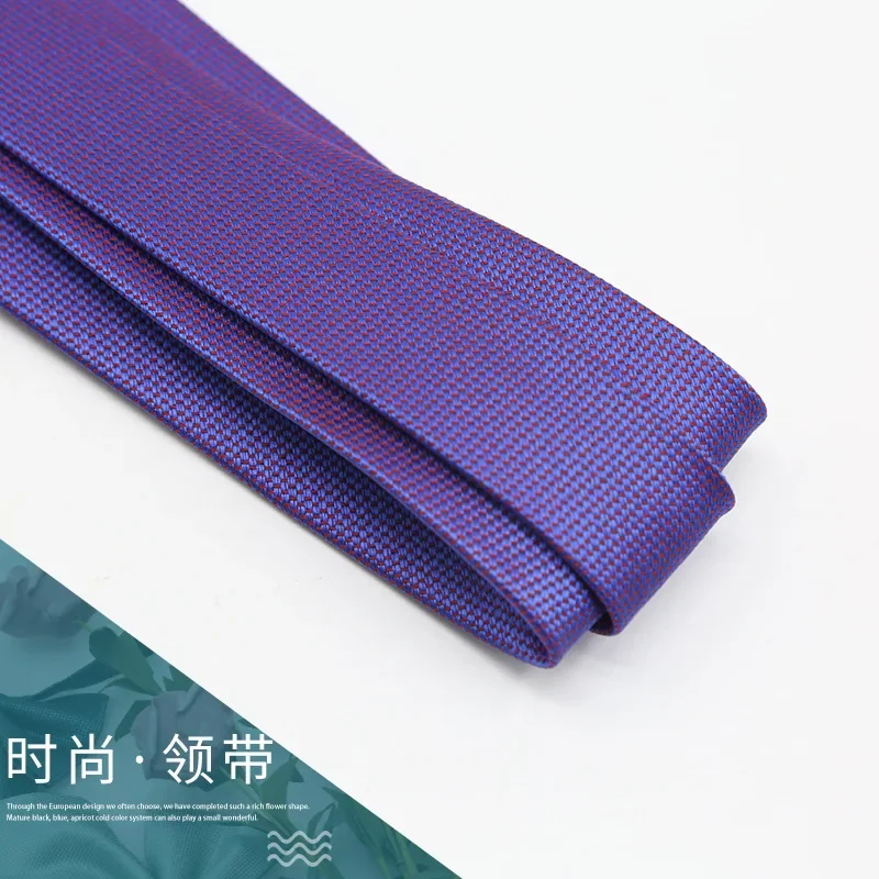 156*8 سنتيمتر رجال الأعمال رابطة عنق حريرية زفاف العريس أسود أحمر أزرق مخطط ربطة العنق للمكتب الرسمي #3