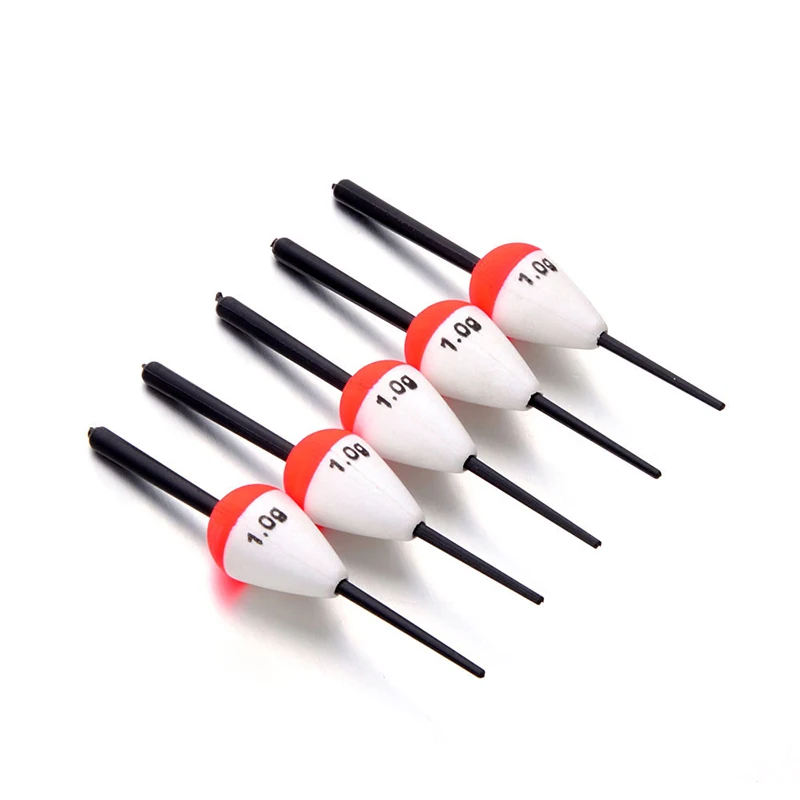 NEW* 10Pcs EVA Fishing Night Float Light Stick Foam Plastic Bobber Sea Rock Fishing Striking Floats 1/2/3/5/10g
