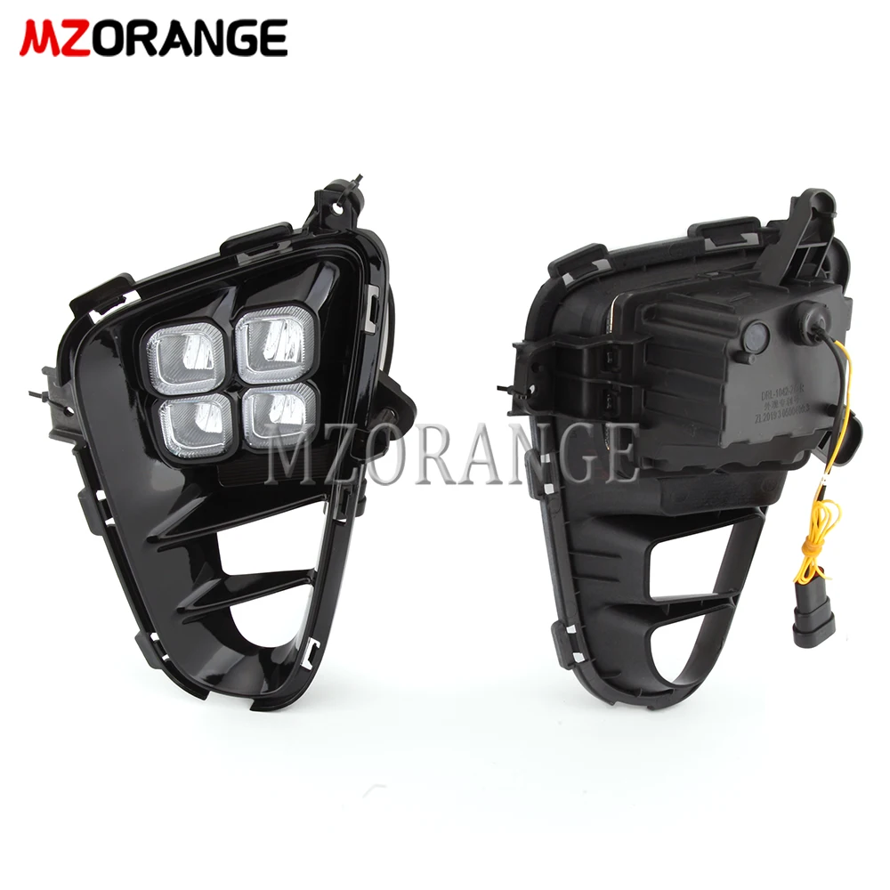 LED DRL HeadLamps Fog Light Assembly LED Daytime Running Light For Kia Picanto 2017 2018 2019 2020