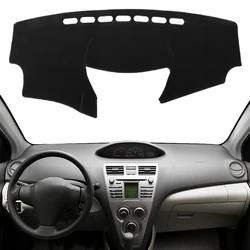 Car Dashboard Mat for Toyota Vios Yaris Belta Soluna XP90 2008 2009 2010 2011 2012 2013 Sunshade Protective Carpet Dash Dashmat