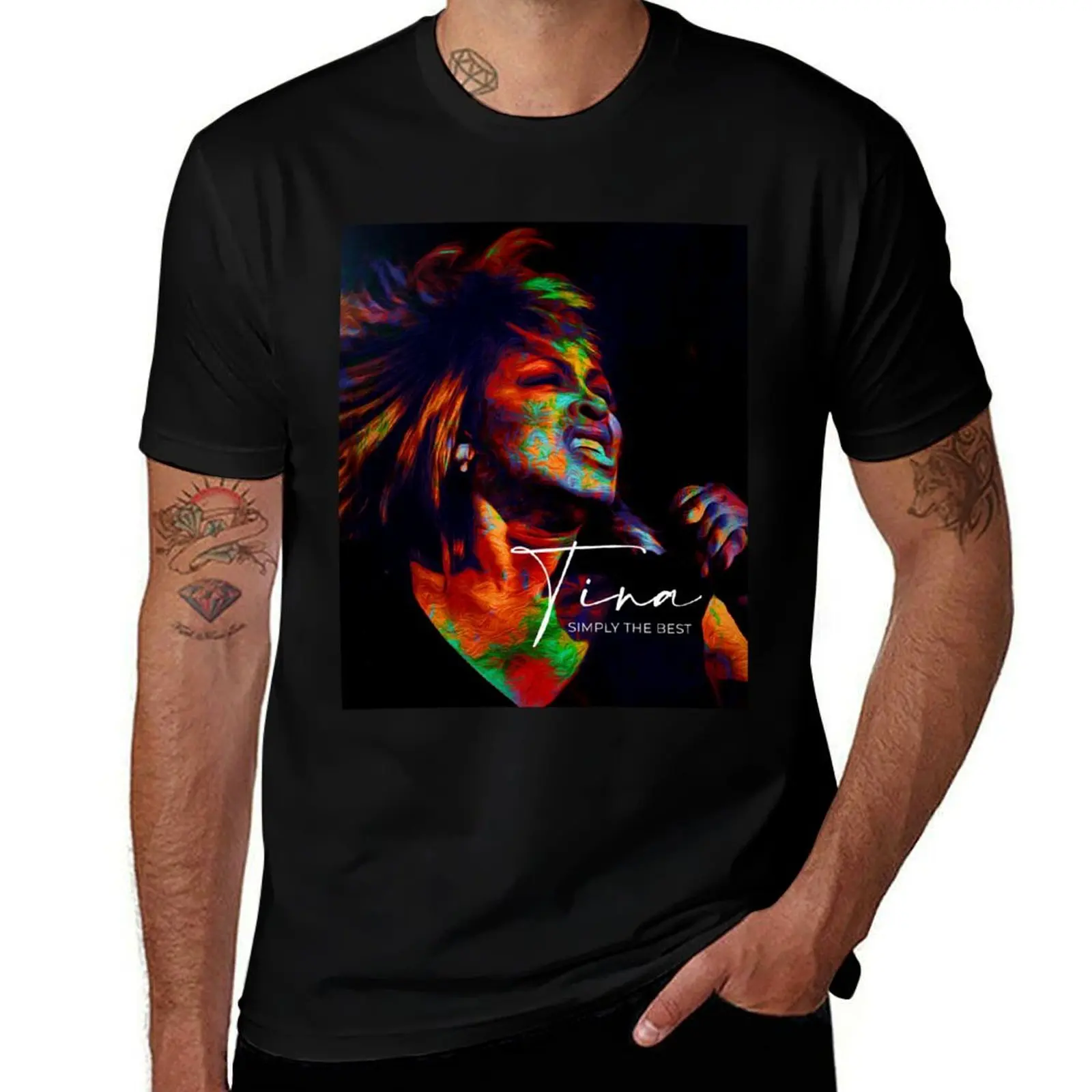 

Simply The Best - Tina T-Shirt anime tshirt blue lock shirts graphic Anime t-shirt Men's t-shirts