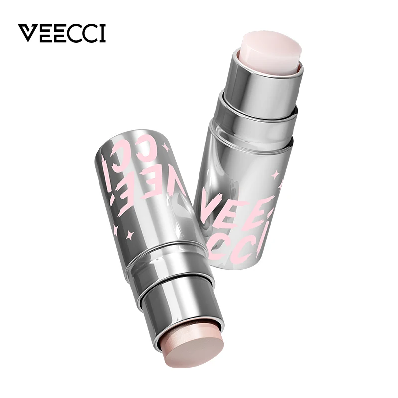 Barra resaltadora de luz de agua, barra de rubor iluminadora Natural de un solo Color, barra de contorno 3D para maquillaje facial de piel de rocío