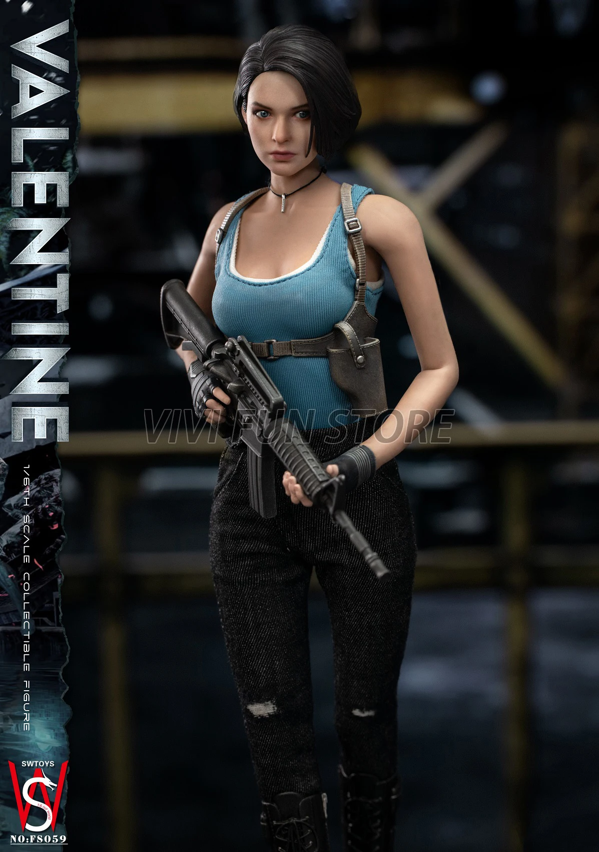 Jill Valentine PS1: The Ultimate 1/6 Scale Model for Resident Evil