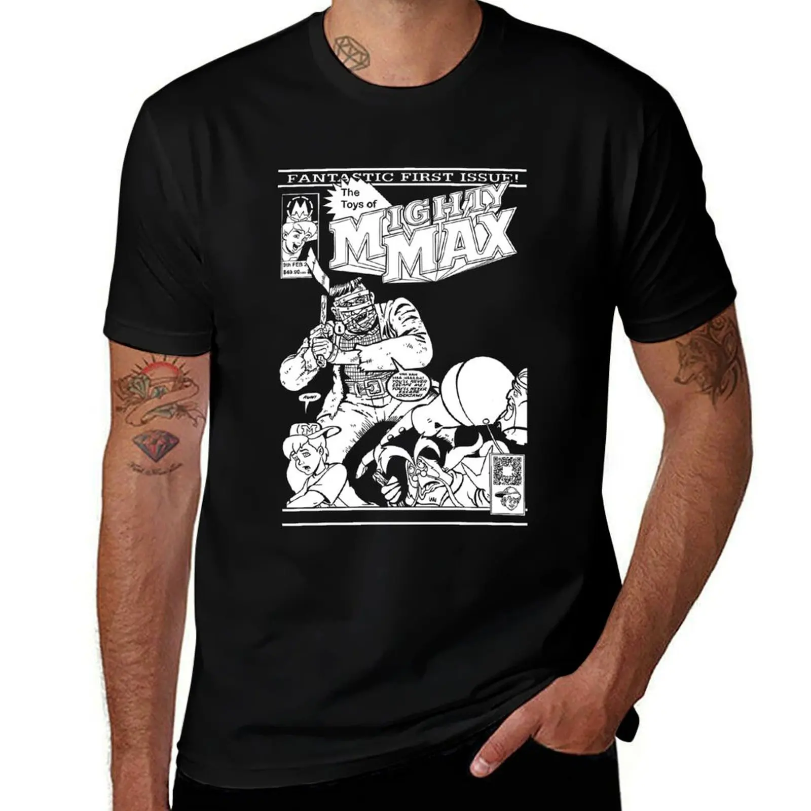 

The Toys of Mighty Max AX MAN T-Shirt Luxury man croswit shirt man blue lock cheap stuff t shirts men