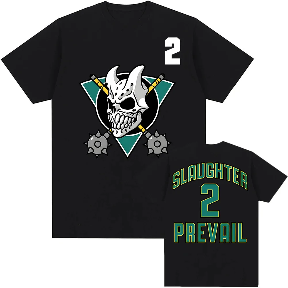 

SLAUGHTER TO PREVAIL Hockey T-shirt Short Sleeve Cotton O-neck Fashion Tshirts Men Women Clothing Unisex Streetwear Casual Tops