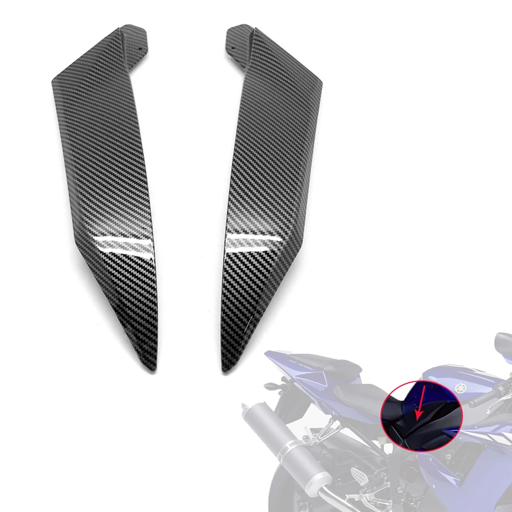 

For YAMAHA YZF R1 YZFR1 2002-2003 Motorcycle Part ABS Carbon Fiber Fuel Gas Tank Side Cover lateral Panel Fairing Guard Cowl Kit