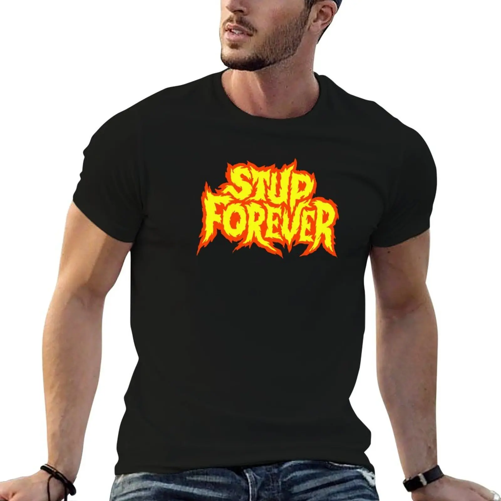 

STUPEFLIP T-Shirt men t shirt cotton 100% t shirts for man cotton T-Shirt