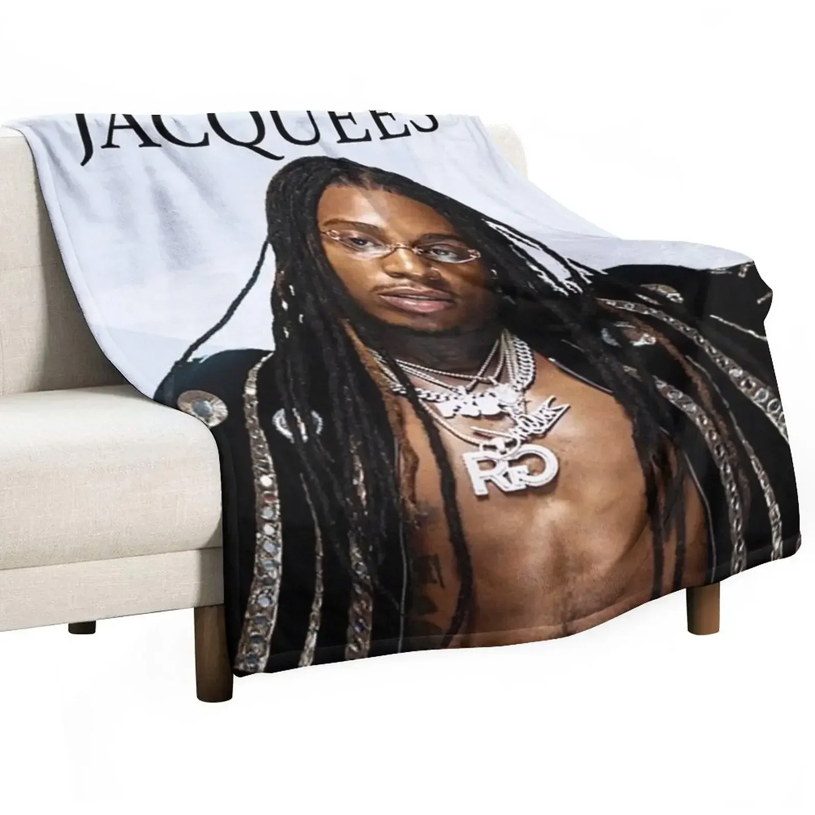 Ninejaq King of R & B American Tour 2019 2020 Throw Blanket Sofas Flannels Summer Beddings Blankets