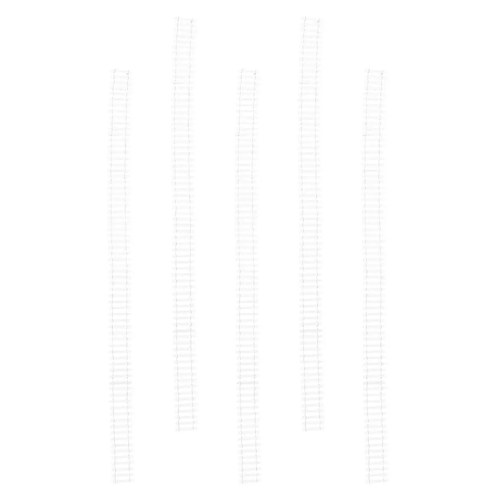 

5Pcs Mini White Picket Fence Plastic Garden Border Edging Miniature Fairy Fence Landscape Decoration for Bonsai Plant Pots