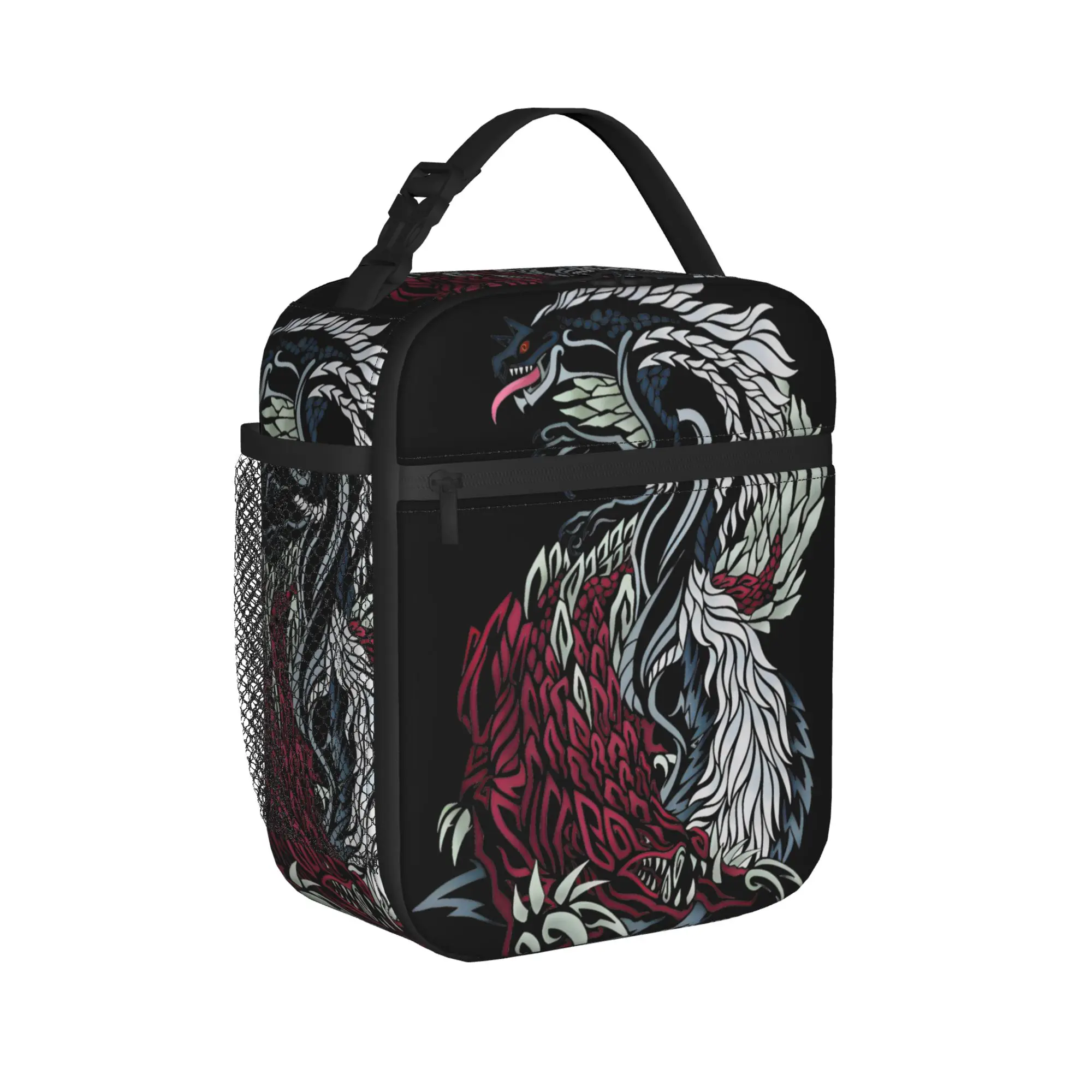 Monster Hunter Tobi Kadachi Odogaron Insulated Lunch Bags Thermal Bag Lunch Container Tote Lunch Box Food Storage Bags Beach