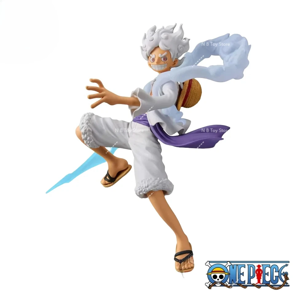 Oryginalny Bandai One Piece Banpresto Koa Artist Luffy King Gear 5 Figurki Anime Model Dekoracja Zabawka Ozdoba Prezent Dostępny