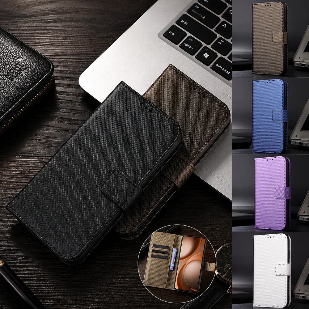 

Flip Leather Wallet Case For Infinix Note Hot 60 60i 50 50s x 40 Pro Plus 5G Anti-fall Strong Magnet Cover