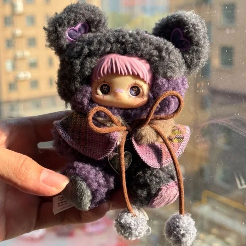 Novo autêntico maymei minúsculo urso biscoito série caixa cega kawaii ornamento saco charme presente de aniversário para meninas brinquedos da moda colecionáveis