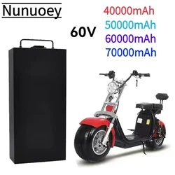 Electric vehicle lithium battery waterproof 18650 battery 60V 60Ah two wheel foldable Citycoco