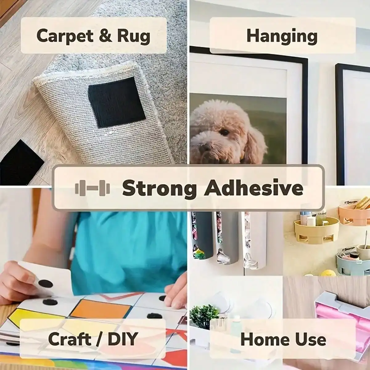 1 Roll of Sofa Cushion Tape To Prevent Sofa Cushion From Sliding - Anti Slip Cushion, Adhesive Hook, Outdoor Terrace Cushion