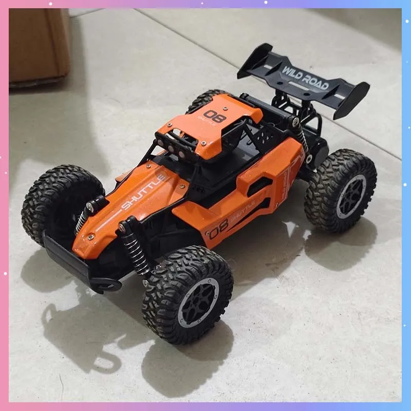RC Car 2.4G 1:16 High Speed Drift Off-Road Remote Control Car Alloy Body Racing Model Toy Outdoor Adventure Toy Vehicle Gift ﻿ ﻿