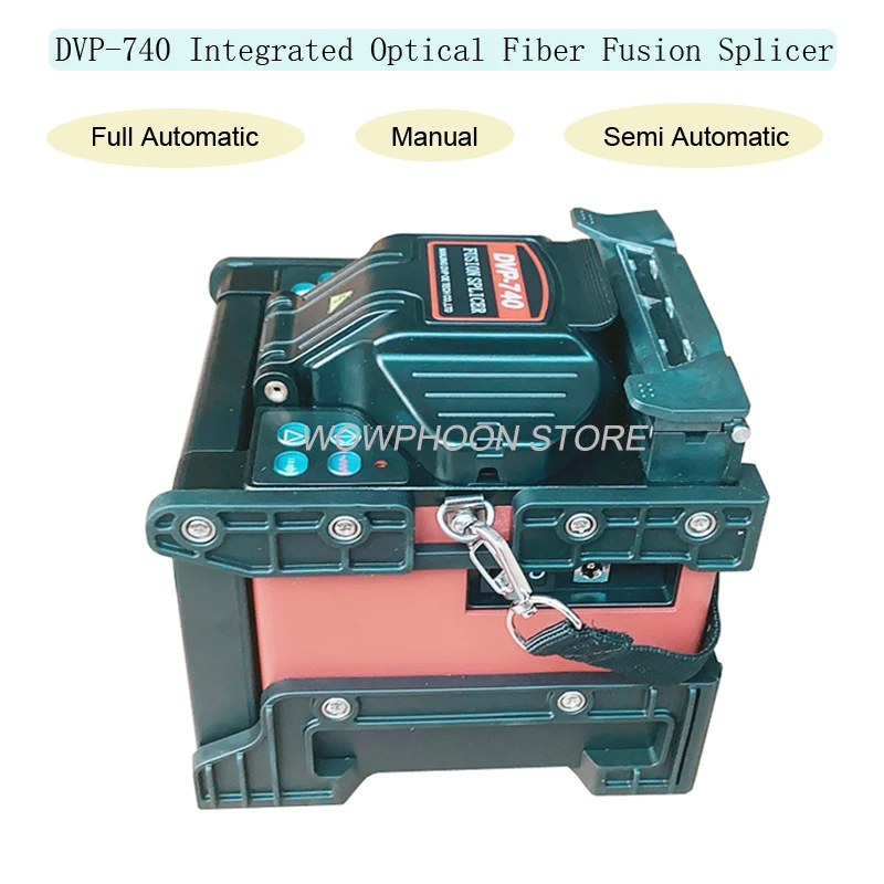 

Multi-lingual DVP-740 Optical Fiber Fusion Splicer, Full Digital and Dual Fiber alignment, Customized