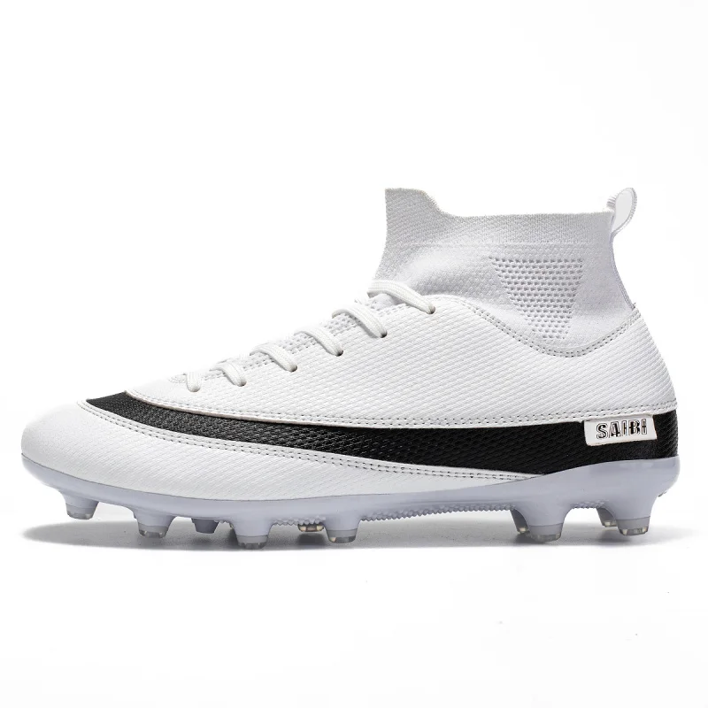 

2025 Football Shoes AG/FG Men Soccer Shoes Society Cleats Non Slip Football Shoes Outdoor Professional Studded Turf Comfortable