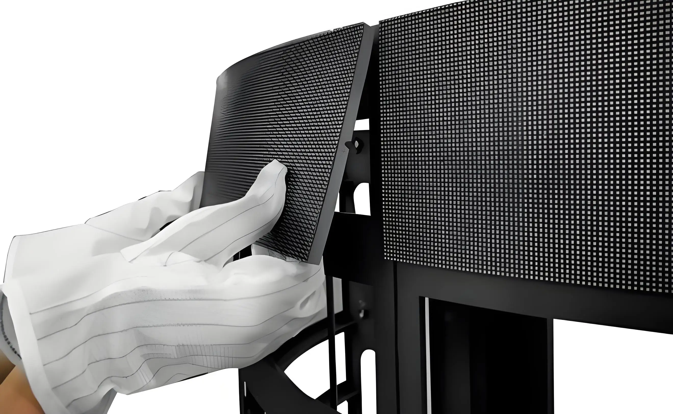 Hot-selling Digital Flexible P1.53 LED Module Bendable/Foldable LED Advertising Screen for Curved Display Walls 550CD/m - view 4