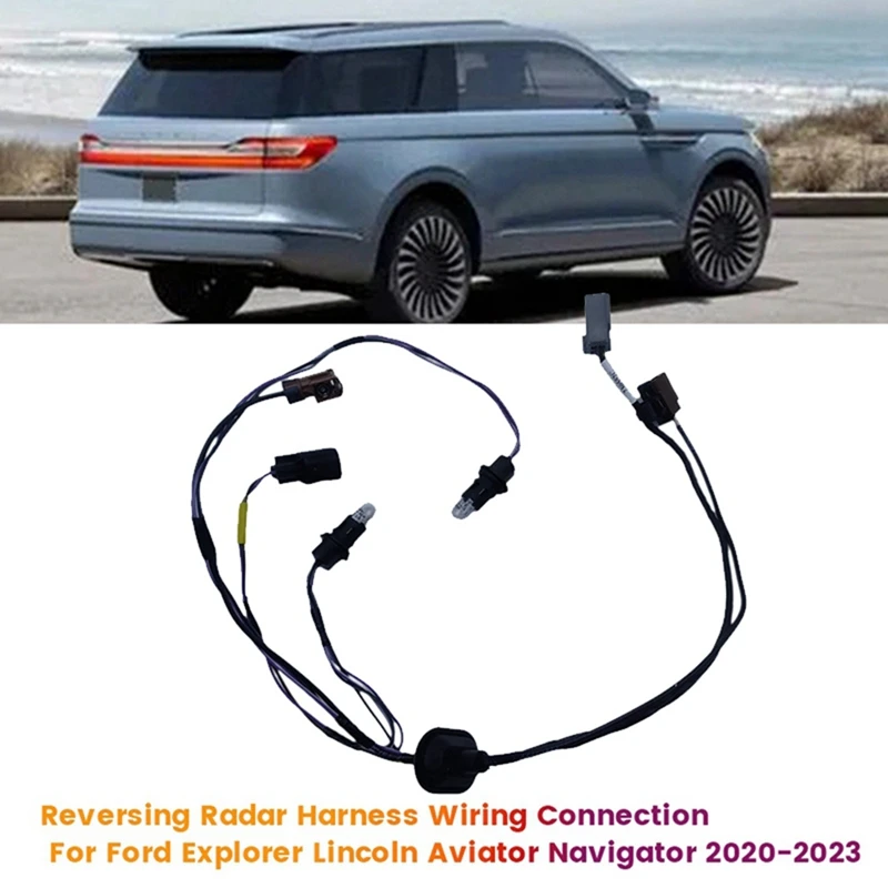 Car Reversing Radar Harness PB5Z-13234-B For Ford Explorer Lincoln Aviator Navigator 2020-2023 Camera Wiring Connection